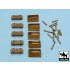 1/48 German Panther Ammo Boxes (10 boxes + ammo)