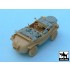 1/48 German Schwimmwagen Type 166 Accessories Set for Tamiya kit #32506