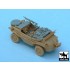 1/48 German Schwimmwagen Type 166 Accessories Set for Tamiya kit #32506