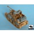 1/48 German Tank Destroyer Marder III Accessories Set for Tamiya kit #32560