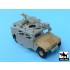 1/48 IDF Uparmoured Humvee Conversion Set for Tamiya kit