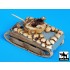 1/72 M4A3 Iwo Jima Conversion & Accessories Set for Dragon kit