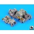 1/72 British SAS/LRDG Jeep & Chevrolet North Africa 1942 Accessories Set No.2 for Dragon