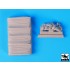 1/72 DUKW Amphibious Truck Canvas Accessories Set for Italeri 7022 kit