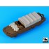 1/72 DUKW Amphibious Truck Canvas Accessories Set for Italeri 7022 kit