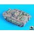 1/72 British Warrior Accessories Set for Trumpeter kit