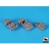 1/72 WWII Ground Vehicle Stowage Set for Academy kits