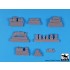1/72 37 Mm Flakpanzer Iv Ostwind Accessories Set for Hasegawa Kit