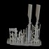 1/35 MH-6M Little Bird Helicopter Tail Rotor and Gearbox Set