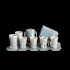 1/35 Coolers and Assorted Buckets Set