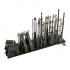 1/35 Twin .50 Cal Machine Gun Set Right and Left Feed
