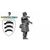 1/16 WWII German 25th Panzergrenadier Division Ambush Set (7 Figures)