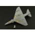 1/144 A4E Skyhawk PE parts for Platz kit (Two sets)