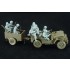 1/35 British Airborne Troops Riding In 1/4ton Truck & Trailer