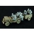 1/35 British Airborne Troops Riding In 1/4ton Truck & Trailer