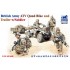 1/35 British Army ATV Quad Bike and Trailer w/Soldier