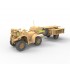 1/35 British Army ATV Quad Bike and Trailer w/Soldier