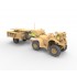 1/35 British Army ATV Quad Bike and Trailer w/Soldier