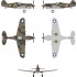 1/48 Curtiss Flying Tiger (A.V.G) P-40C Tomahawk (Die-Cast Model)
