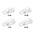 1/35 German Clamps Early (Easy Assemble)