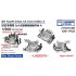 1/200 IJN Type 96 Twin AA Gun Crew Set A (120+pcs)