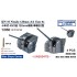 1/350 IJN 10 Nendo 120mm AA Gun B2 (4pcs)
