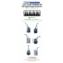 1/350 IJN Smoke Screen Generator (8pcs)