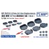 1/700 IJN MAYA 127mm AA Gun Emplacecements 1944 (6pcs)