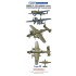 1/350 USAAF B25-B Doolittle Raid Set (16pcs)