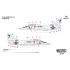 Decals for 1/32 Ta-4J Skyhawk Blue Angels "Casper"