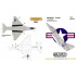 Decals for 1/32 A-4 Skyhawk Hi/Viz Data Stencils