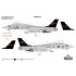 Decals for 1/48 Grumman F-14A Tomcat VF-51 Screaming Eagles 1979-1