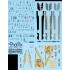 Decals for 1/48 VF-33 Tarsiers, F-4J, CVW-7, USS Independence, CV-62 1975