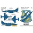 Decals for 1/48 US Navy A-4F/Ta-4J Blue Angels 1978 Season