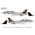 Decals for 1/48 Grumman F-14A Tomcat VF-84 Jolly Rogers 1981