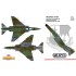 Decals for 1/72 52nd TFW Spangdahlem AB, F-4G Phantom, 1985