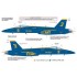 Decals for 1/72 US Navy Blue Angels Super Hornet F/A-18E/F 2021 Season