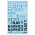 Decals for 1/32 USN/USMC F-4 Phantom II Data Stencils