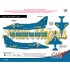Decals for 1/48 US Navy Blue Angels A-4F Ta-4J Skyhawk 1978