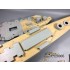 1/200 HMS Hood Battlecruiser Wooden Deck w/Metal Chain for Trumpeter kits #03710