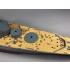 1/350 HMS King George V Battleship Wooden Deck w/Metal Chain for HobbyBoss kits #80605 
