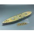 1/350 HMS Agamenon Wooden Deck w/Metal Chain for HobbyBoss kits #HB86509