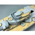 1/350 German Tirpitz Wooden Deck w/Metal Chain for Mini Hobby (Trumpeter) #80602