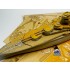 1/350 HMS Resolution Battleship Wooden Deck Masking for Trumpeter 05379 Kit