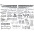 1/200 Prinz Eugen Cruiser Deluxe Model Kit
