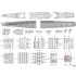1/350 USS Buffalo CA-B Cruiser Deluxe Model Kit