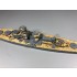 1/700 German Gneisenau Battleship Wooden Deck w/Metal Chain for Tamiya kits #77520