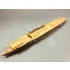1/700 German Graf Zeppelin Wooden Deck Detail Set for Trumpeter kits #06709 w/Metal Chain PE