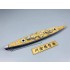 1/700 Admiral Graf Spee Wooden Deck w/Metal Chain for Trumpeter kits #05774