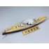 1/700 HMS Queen Elizabeth 1941 Wooden Deck w/Metal Chain for Trumpeter kits #05794